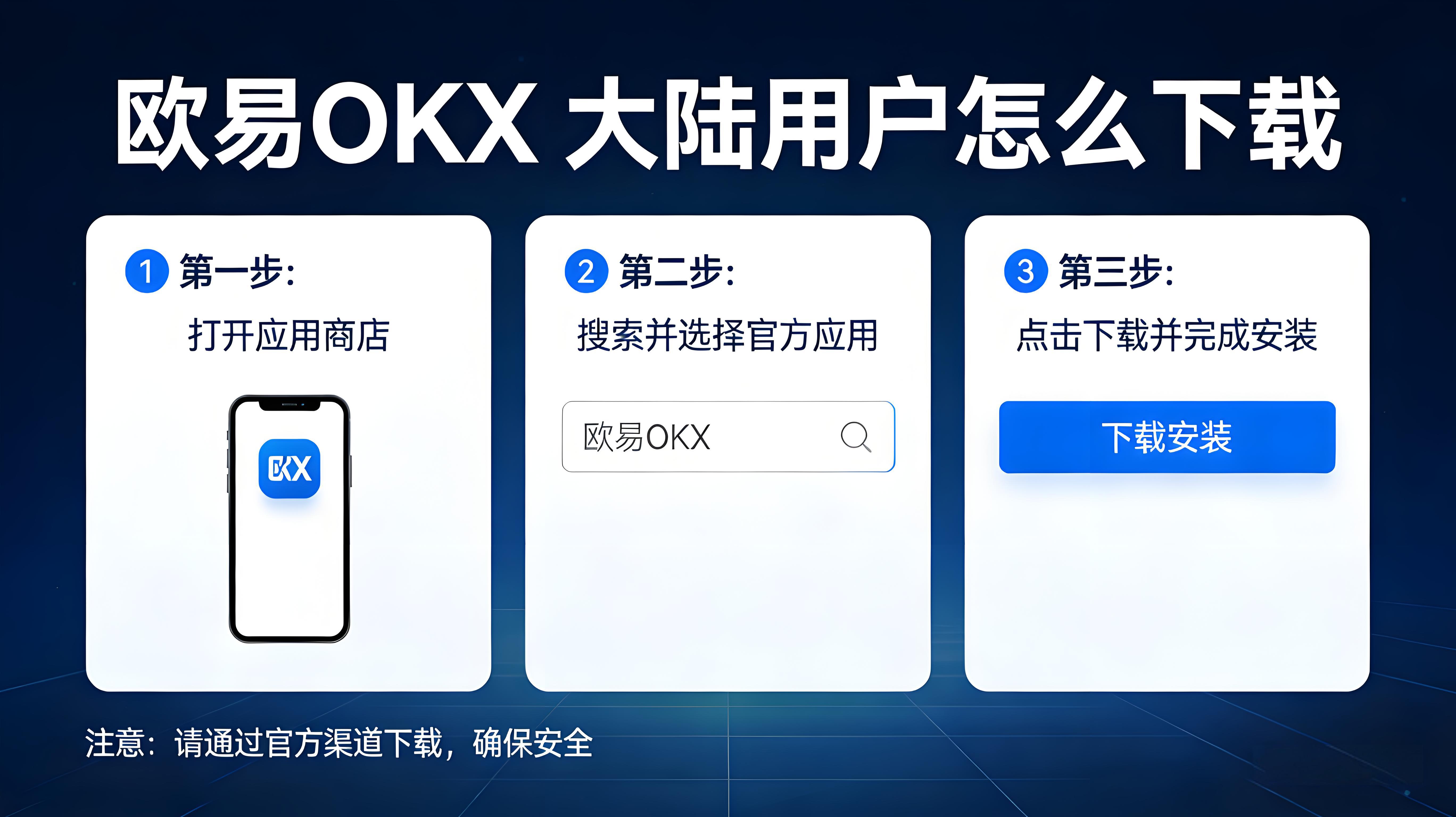 大陆用户如何下载欧易OKX？